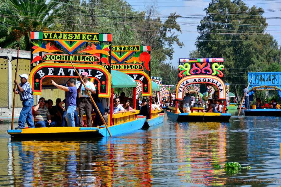 Trajineras De Xochimilco Seis