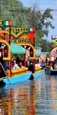 trajineras de xochimilco seis